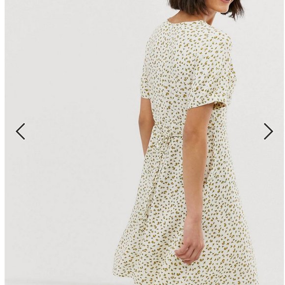 ONLY Floral Mini Skater Dress - Picture 3 of 13